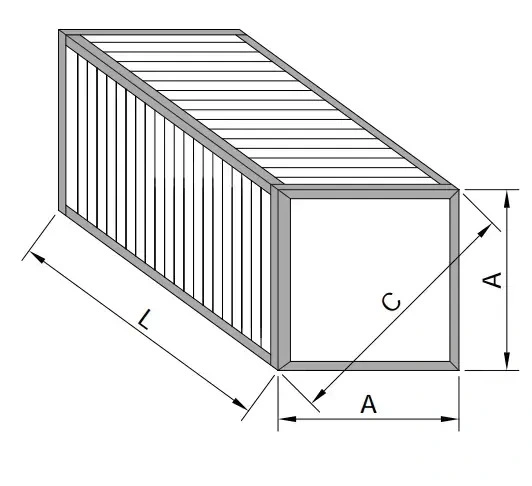 Holtop HVAC Water Air Ventilation Plate Electric Heat Exchanger Aluminum to Recuperator