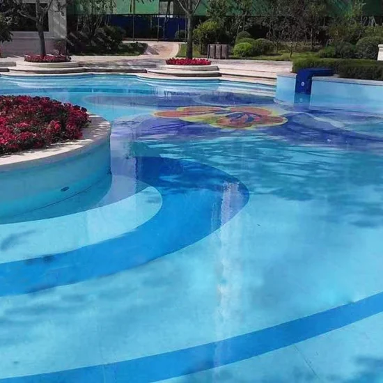 Forro de decoração de vinil adesivo de PVC personalizado peronalizado para piscina